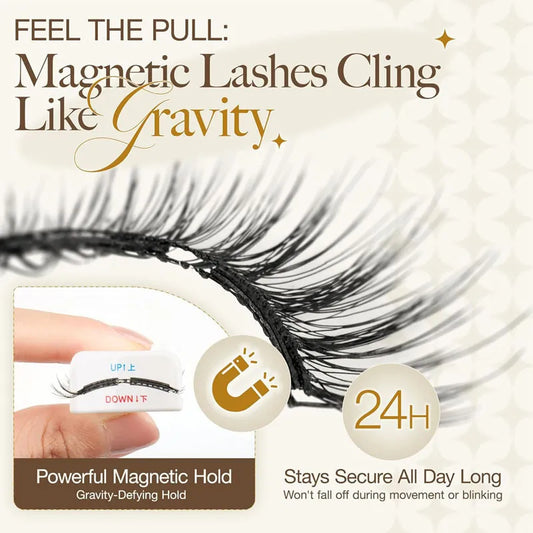 Soft Magnetic Eyelashes - View 2