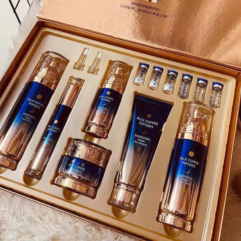 Blue Copper Anti-Wrinkle Skincare Set