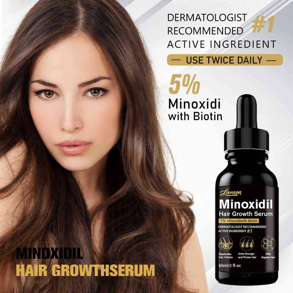 Hair Growth Essence Anti-Hair Loss Nutrient Serum