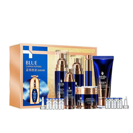 Blue Copper Anti-Wrinkle Skincare Set - Contents