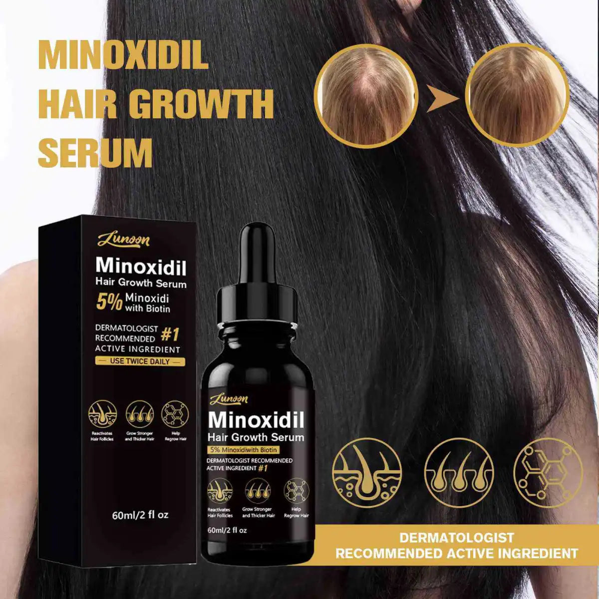 Hair Growth Essence Serum - View 2