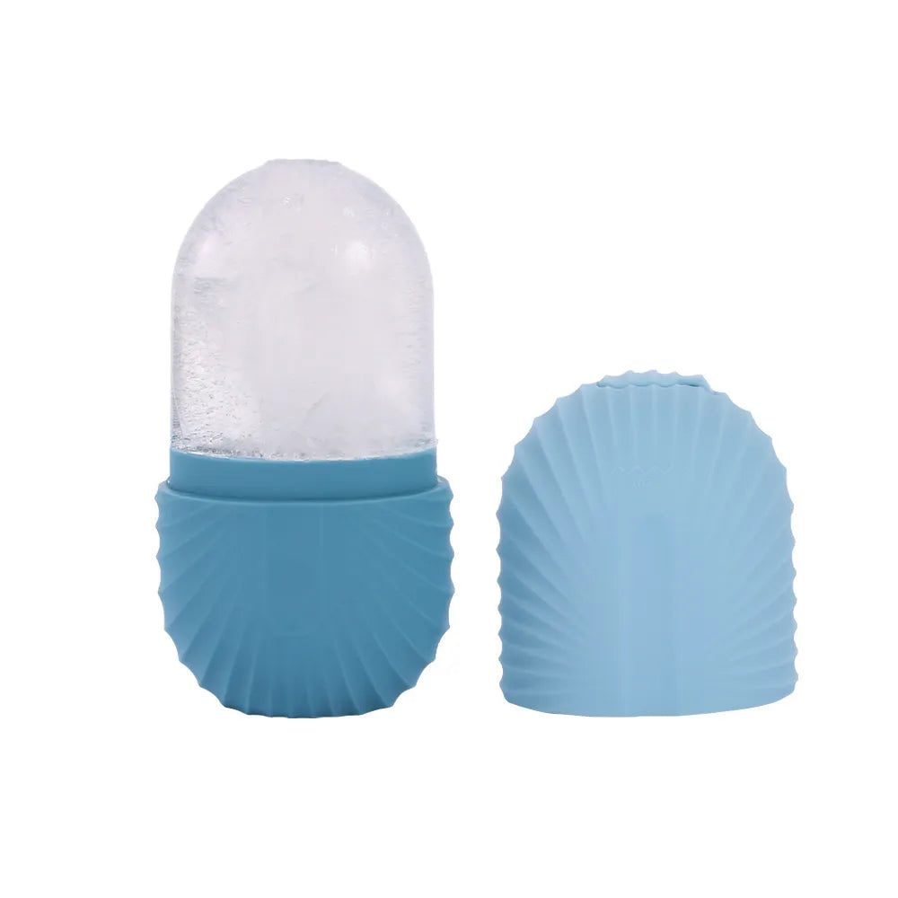 Facial Cooling Ice Roller - Navy Blue